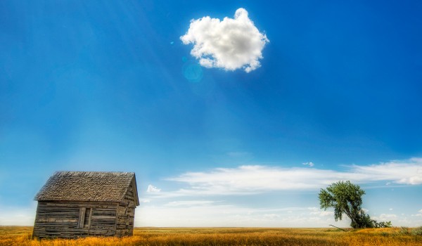 Last cloud in the sky
