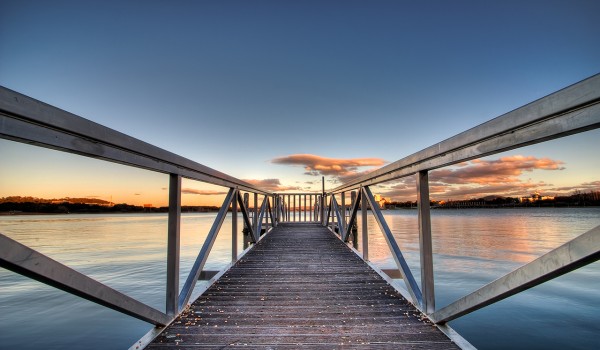 Perfect quay view